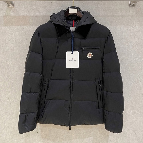 Moncler Black Down Jacket - Picture 1 of 9